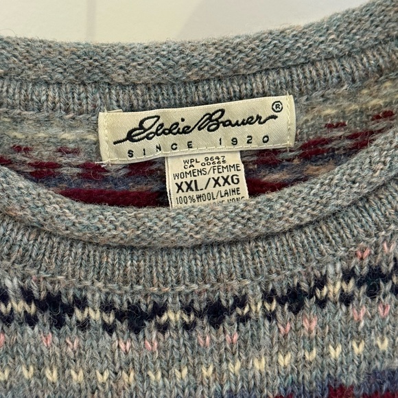Eddie Bauer Multicolor Wool Sweater - Picture 5 of 6